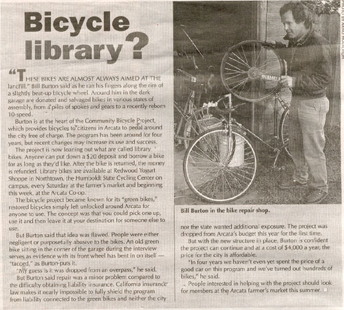 Bike Library?